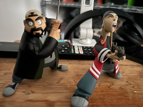 Clerks inaction figures jay - inaction, figures: