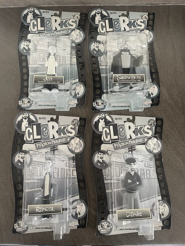 Clerks inaction figures black - inaction,