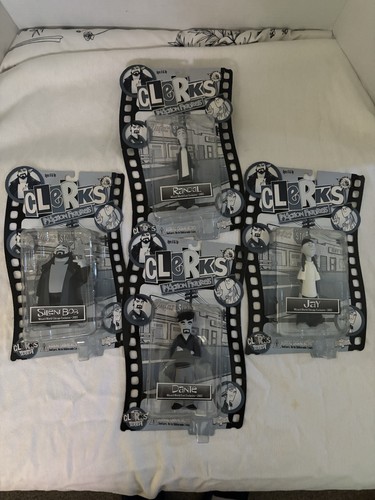 Clerks inaction figures black - clerks,